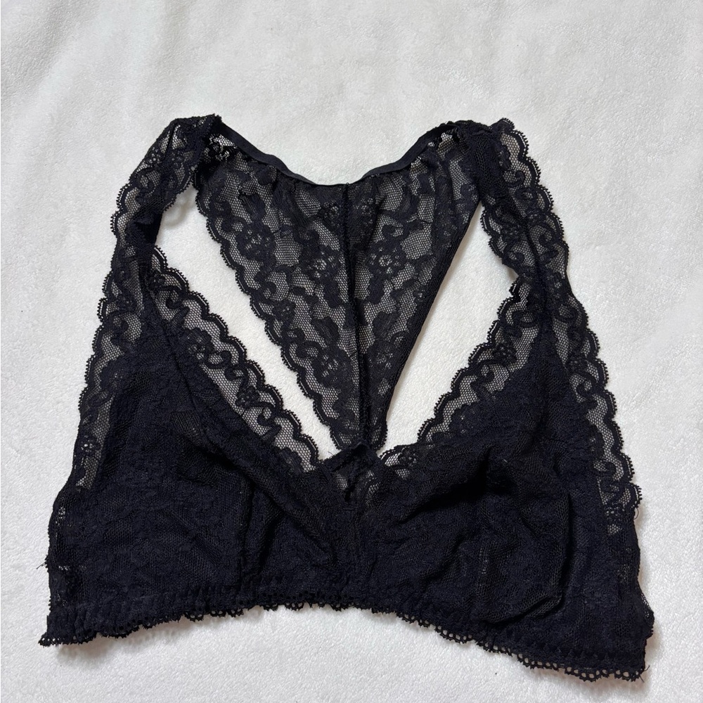 Victoria's Secret Black Lace Bralette